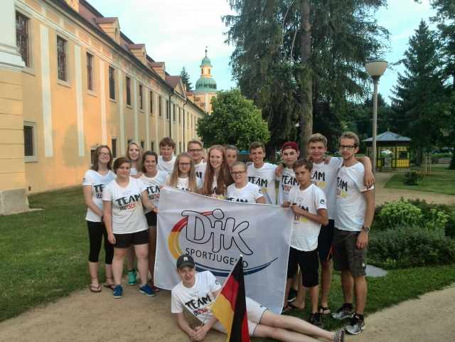 Die deutsche Delegation des FICEP-Camps 2016 in Tschechien - Sei dieses Jahr mit dabei!